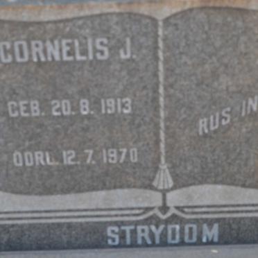 STRYDOM Cornelis J. 1913-1970