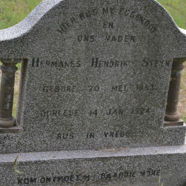 STEYN Hermanes Hendrik 1883-1924