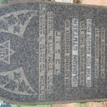 STUTZEN Solomon -1923