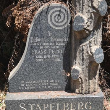 STAPELBERG Frans Petrus 1929-1965