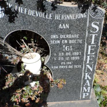 STEENKAMP Igi 1987-1995
