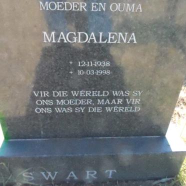 SWART Magdalena 1938-1998