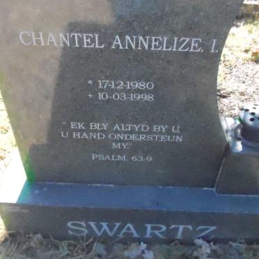 SWARTZ Chantel Annelize I. 1980-1998