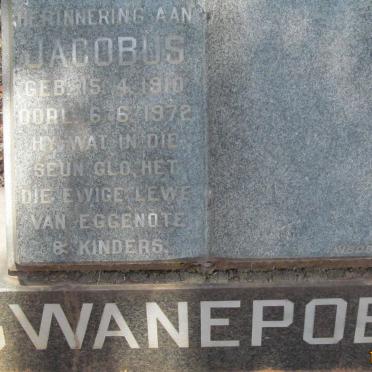 SWANEPOEL Jacobus 1910-1972