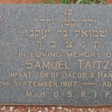 TAITZ Samuel -1907