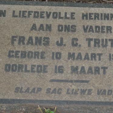 TRUTER Frans J.C. 1845-1910