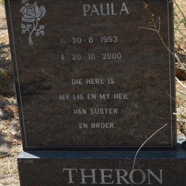 THERON Paula 1953-2000