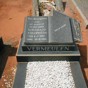 VERMEULEN Coenraad Theophilus 1897-1952