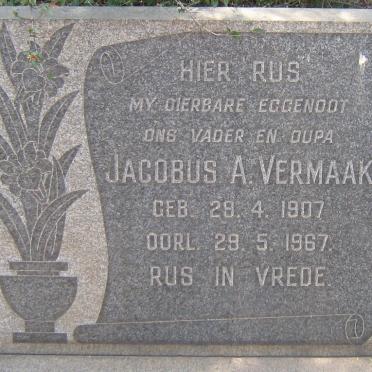 VERMAAK Jacobus A. 1907-1967
