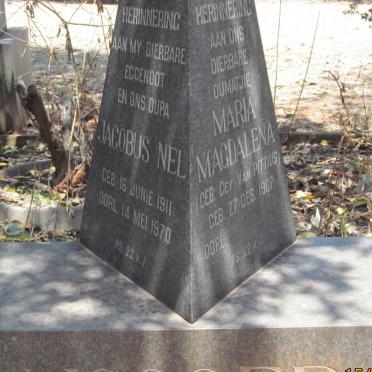 VOSSER Jacobus Nel 1911-1970 &amp; Maria Magdalena GEY VAN PITTIUS 1907-