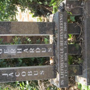 WAGENER Jacobus Gerhardus 1938-2000