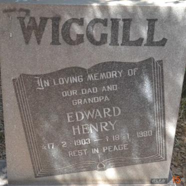 WIGGILL Edward Henry 1903-1980