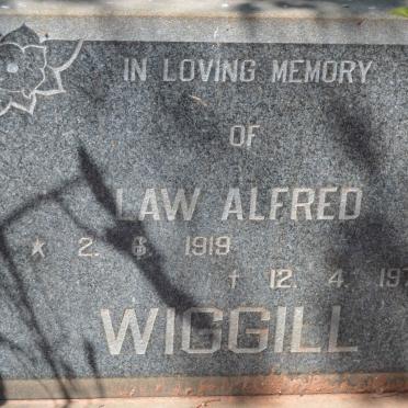WIGGILL Law Alfred 1919-1978