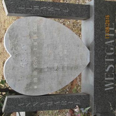 WESTGATE Brian 1952-1981