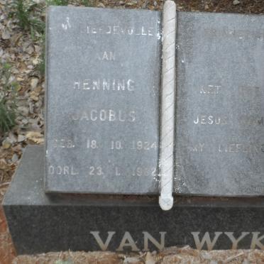 WYK Henning Jacobus, van 1924-1962