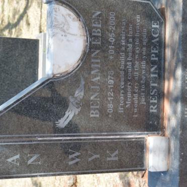 WYK Benjamin Eben, van 1978-2000