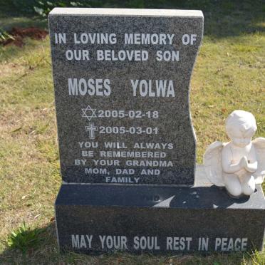 YOLWA Moses 2005-2005