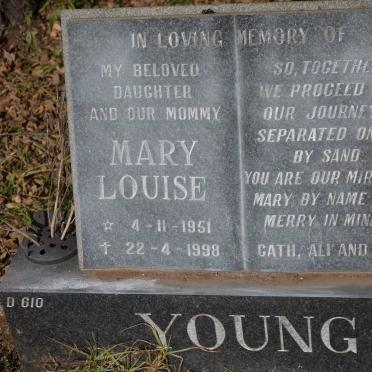 YOUNG Mary Louise 1951-1998
