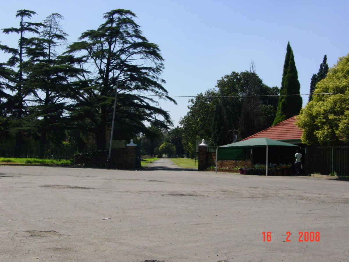 1. Entrance to Cemetery