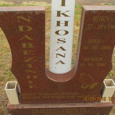 IKHOSANA Ndabezinhle 1968-2006