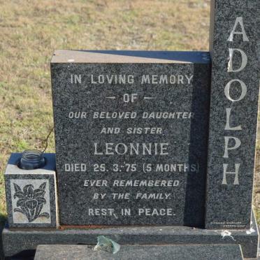 ADOLPH Leonnie -1975