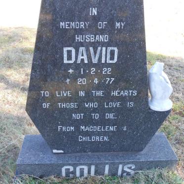 COLLIS David 1922-1977
