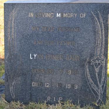 DADA Lynn Homer 1928-1969