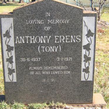 ERENS Anthony 1937-1971