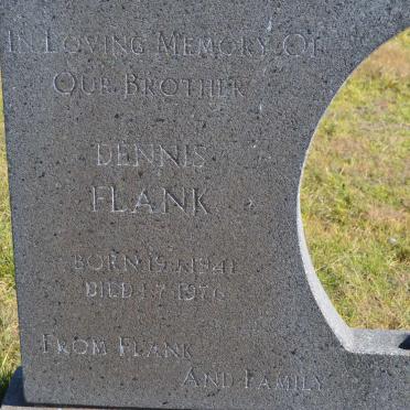 FLANK Dennis 1941-1976