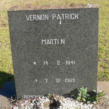 MARTIN Vernon Patrick 1941-1969