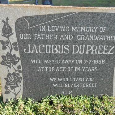PREEZ Jacobus, du -1968