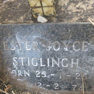 STIGLINGH Esther Joyce 1925-1974