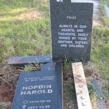 SAVILLE Hopdin Harold 1915-1977