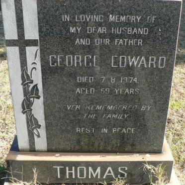 THOMAS George Edward -1974