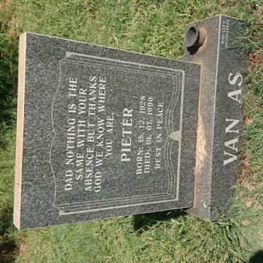 AS Pieter, van 1928-1990