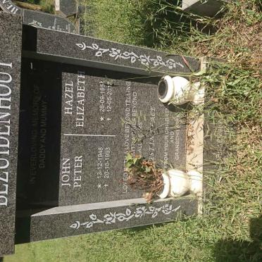 BEZUIDENHOUT John Peter 1948-1993 &amp; Hazel Elizabeth 1954-2017
