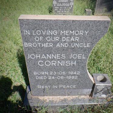CORNISH Johannes Joel 1942-1992