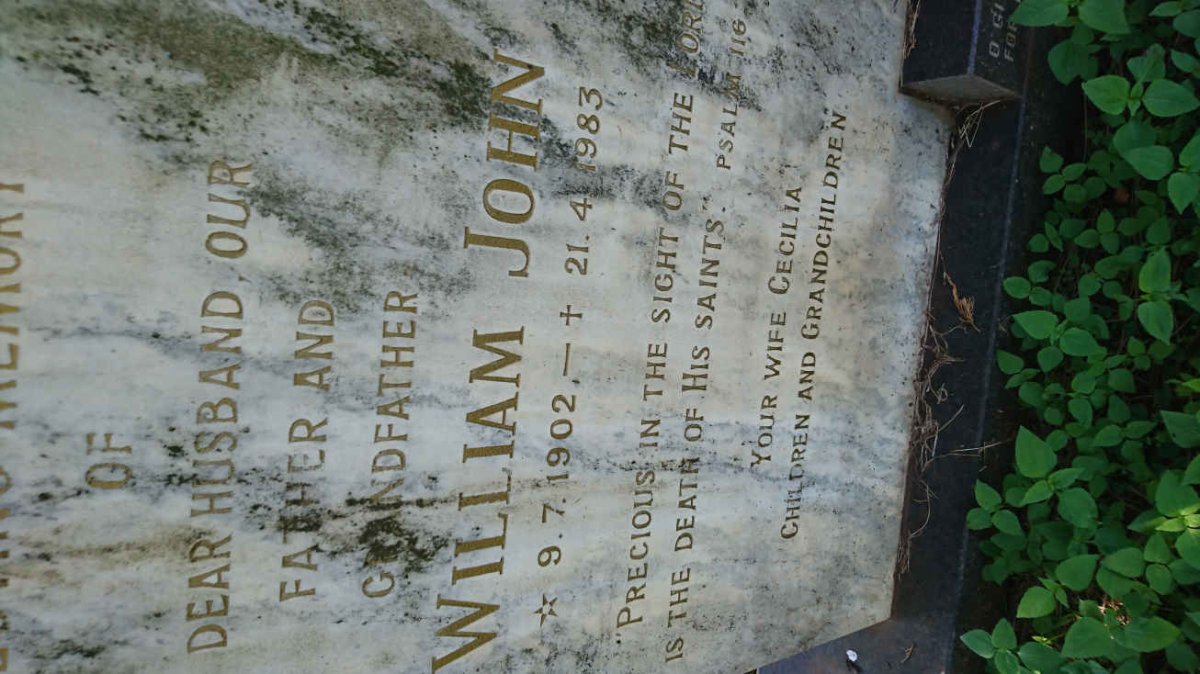 CLEMENTS William John 1902-1983 &amp; Cecilia Dorcas 1910-1994