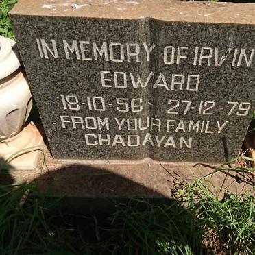 EDWARD Irvin 1956-1979