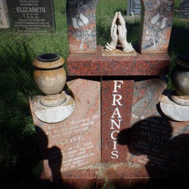 FRANCIS Clive 1966-1997 :: FRANCIS Melchom Titus 1963-1984