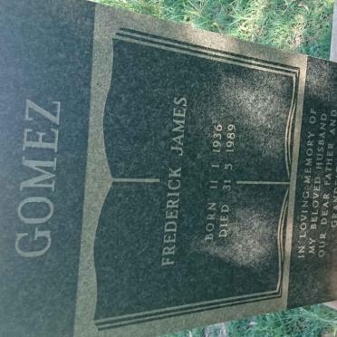GOMEZ Frederick James 1936-1989