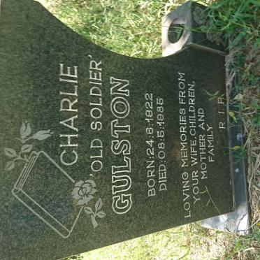 GULSTON Charlie 1922-1985