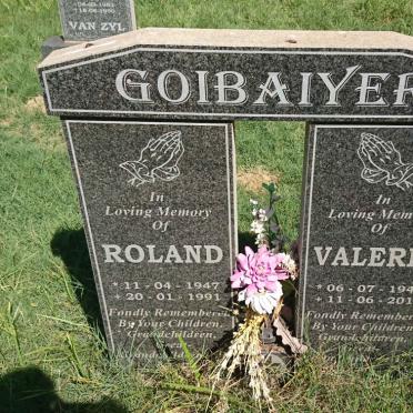 GOIBAIYER Roland 1947-1991 &amp; Valerie 1947-2018