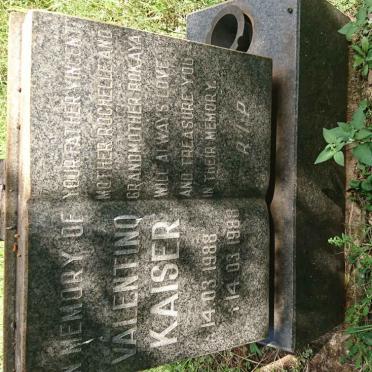 KAISER Valentino 1988-1988