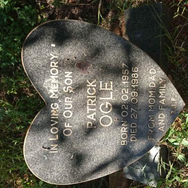 OGLE Patrick 1957-1986