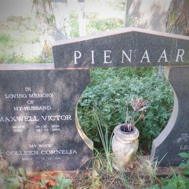 PIENAAR Maxwell Victor 1929-1988 &amp; Coleen Cornelia 1931- :: PIENAAR Grant Anton 1962-1981 :: BORMAN Lena 1907-1989