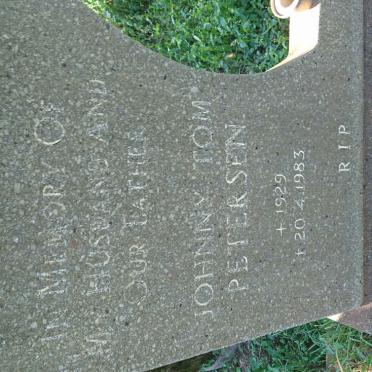 PETERSEN Johnny Tom 1929-1983