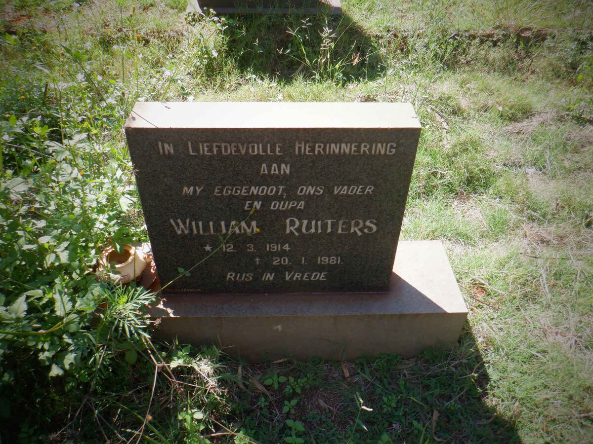 RUITERS William 1914-1981