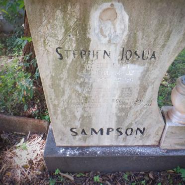 SAMPSON Stephen Josua 1940-1981