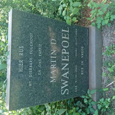 SWANEPOEL Martin D. 1940-1984